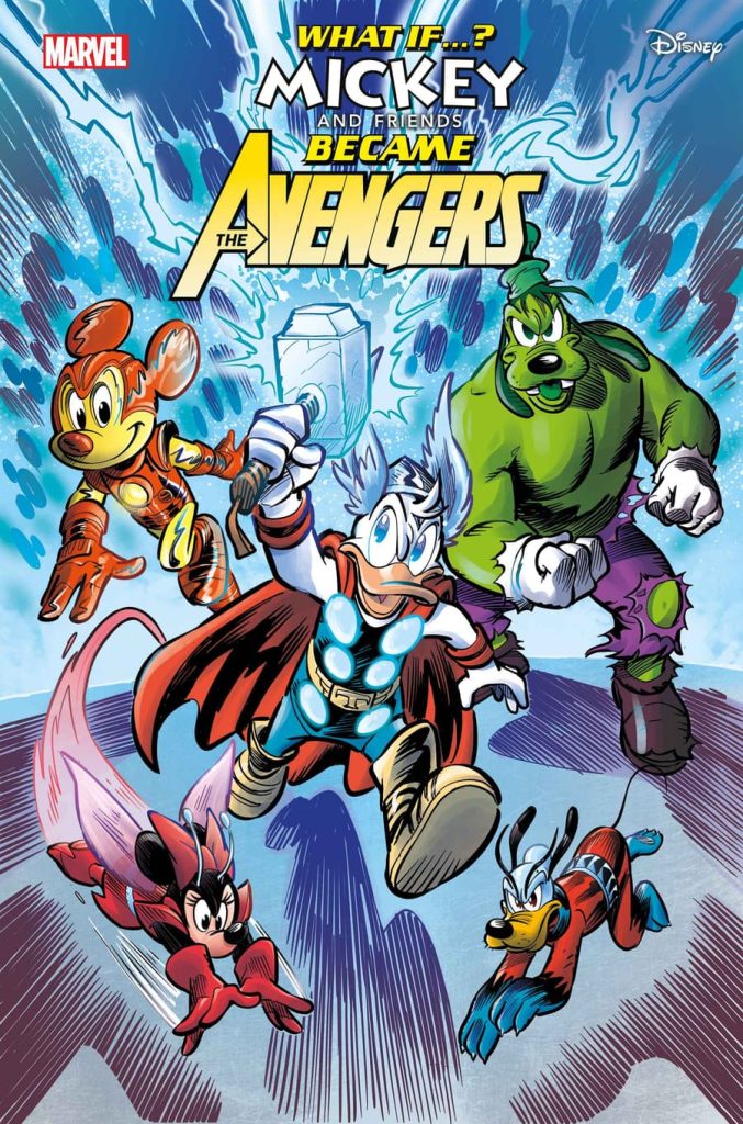 A Marvel Comics revelou a capa e detalhes de What If...? Mickey e Amigos se Tornaram Vingadores, uma HQ especial da Marvel x Disney. 