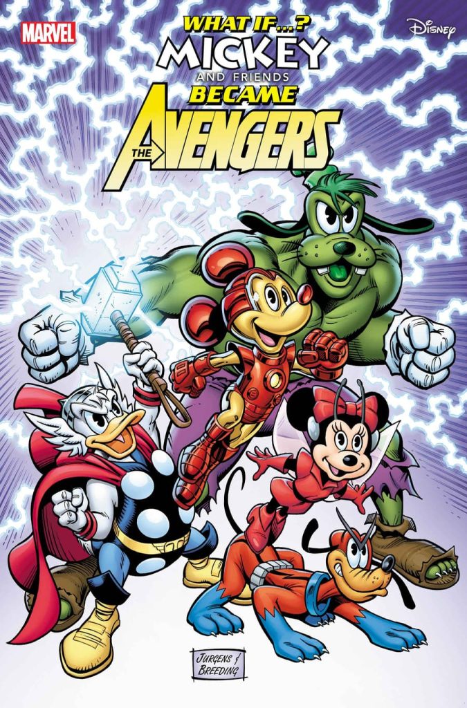 A Marvel Comics revelou a capa e detalhes de What If...? Mickey e Amigos se Tornaram Vingadores, uma HQ especial da Marvel x Disney. 